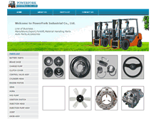 Tablet Screenshot of powerfork.com.tw